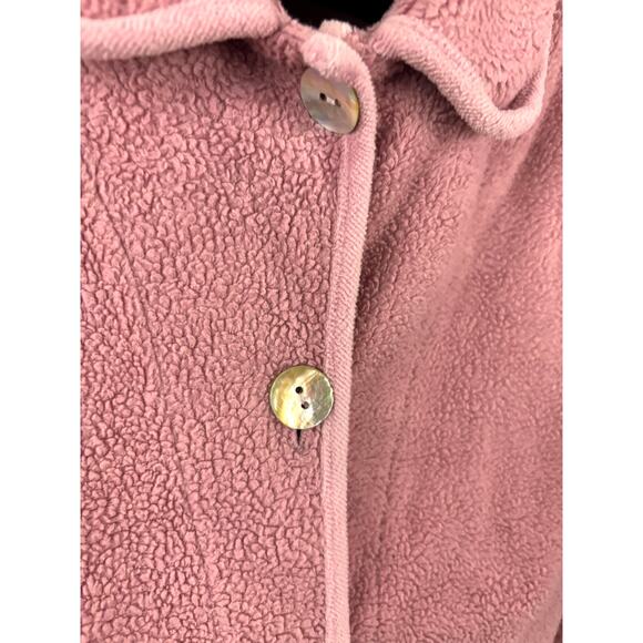 Vintage Ruth Norman Saks Fifth Avenue Coat Jacket MEDIUM Soft Pink - Picture 7 of 9